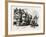 Old Houses at Dol or Dol-De-Bretagne, Normandy and Brittany, France, 19th Century-null-Framed Giclee Print