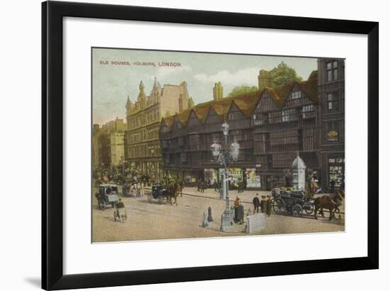 Old Houses, Holborn, London-null-Framed Photographic Print