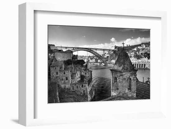 Old Houses in Porto, Portugal-Acnaleksy-Framed Photographic Print