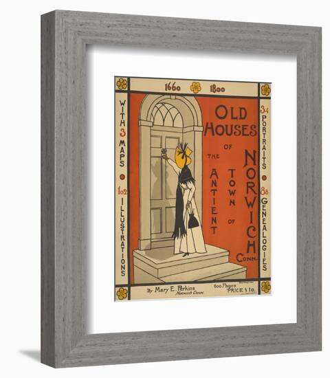 Old Houses of Norwich-null-Framed Premium Giclee Print