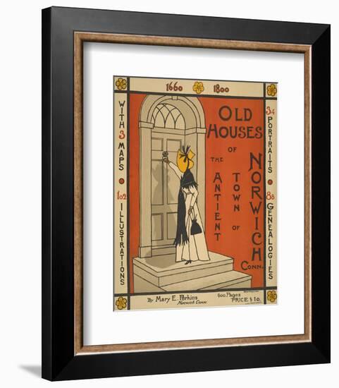 Old Houses of Norwich-null-Framed Art Print