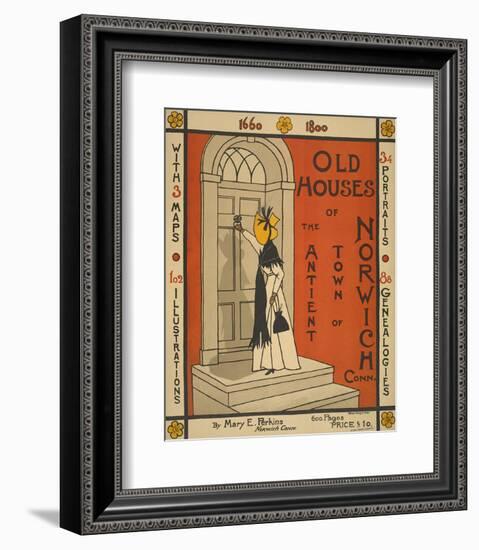 Old Houses of Norwich-null-Framed Art Print