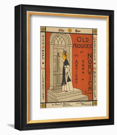 Old Houses of Norwich-null-Framed Art Print