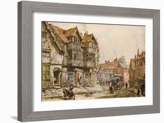 Old Houses, Shrewsbury-Louise J. Rayner-Framed Giclee Print