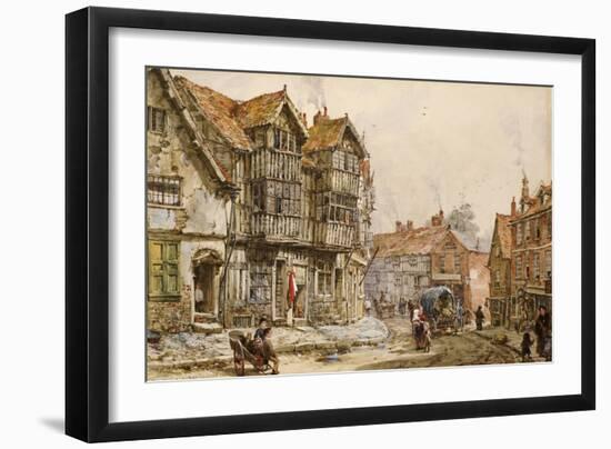 Old Houses, Shrewsbury-Louise J. Rayner-Framed Giclee Print