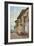 Old Houses, Taormina-Alberto Pisa-Framed Giclee Print