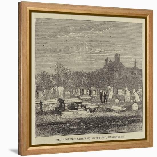 Old Huguenot Cemetery, Mount Nod, Wandsworth-null-Framed Premier Image Canvas