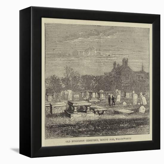 Old Huguenot Cemetery, Mount Nod, Wandsworth-null-Framed Premier Image Canvas