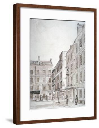 Old Hummums Hotel Covent Garden Westminster London C1830