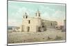 Old Isleta Church, New Mexico-null-Mounted Art Print