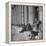 Old Italian Women Knitting While They Socialize in the Colonade of St. Peter's Square, Vatican City-Margaret Bourke-White-Framed Premier Image Canvas