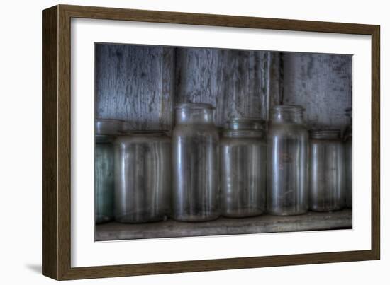 Old Jars-Nathan Wright-Framed Photographic Print