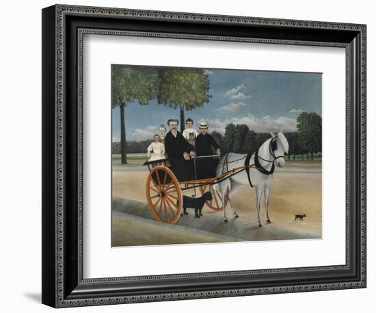 Old Junier's Cart-Henri Rousseau-Framed Giclee Print