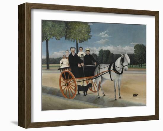 Old Junier's Cart-Henri Rousseau-Framed Giclee Print