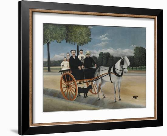 Old Junier's Cart-Henri Rousseau-Framed Giclee Print