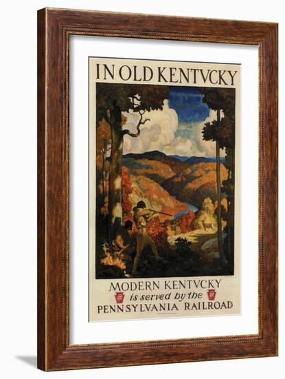 Old Kentucky-null-Framed Giclee Print