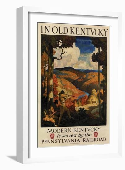 Old Kentucky-null-Framed Giclee Print