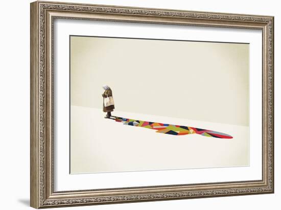 Old Lady-Jason Ratliff-Framed Giclee Print