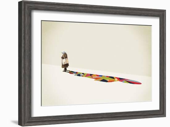 Old Lady-Jason Ratliff-Framed Giclee Print