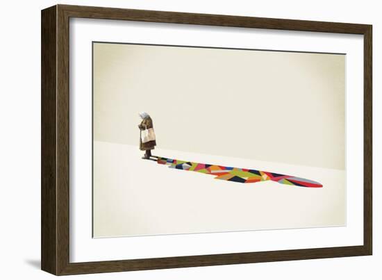 Old Lady-Jason Ratliff-Framed Giclee Print