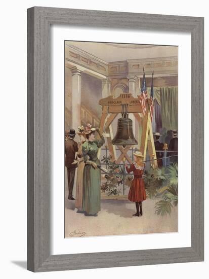 Old Liberty Bell-null-Framed Giclee Print