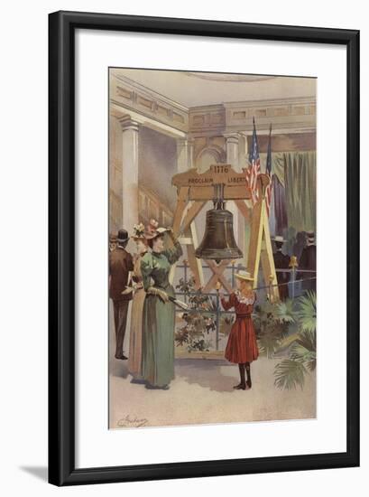 Old Liberty Bell-null-Framed Giclee Print