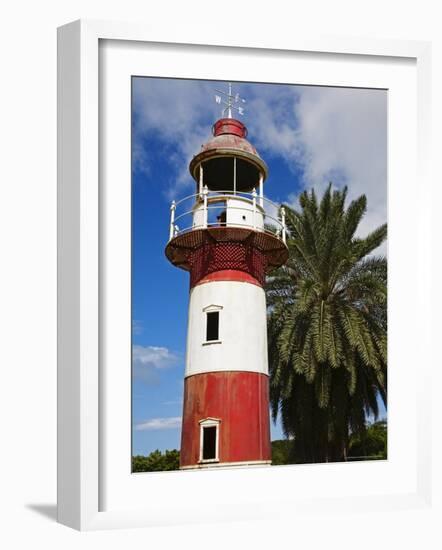 Old Lighthouse, Deep Water Harbour, St. Johns, West Indies, Caribbean-Richard Cummins-Framed Photographic Print