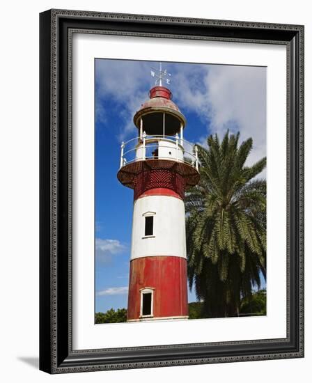 Old Lighthouse, Deep Water Harbour, St. Johns, West Indies, Caribbean-Richard Cummins-Framed Photographic Print