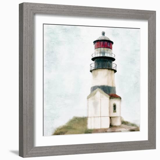 Old Lighthouse-Kimberly Allen-Framed Art Print