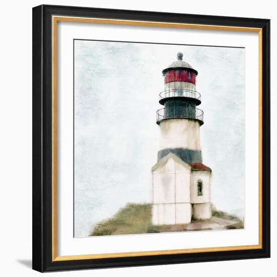 Old Lighthouse-Kimberly Allen-Framed Art Print