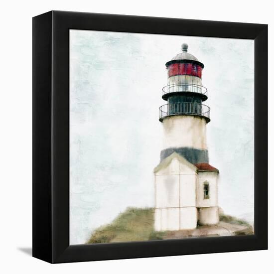 Old Lighthouse-Kimberly Allen-Framed Stretched Canvas