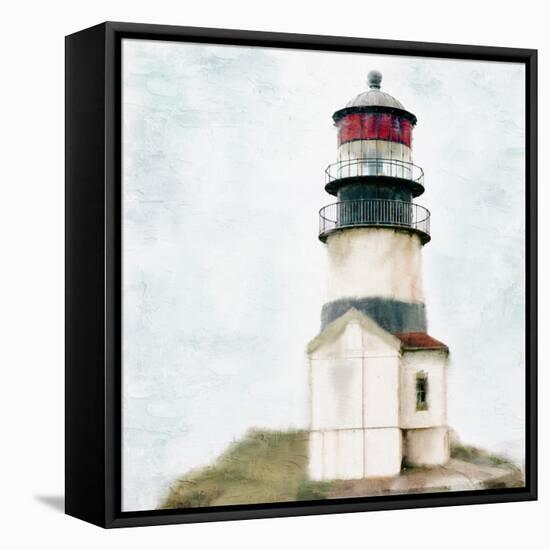 Old Lighthouse-Kimberly Allen-Framed Stretched Canvas