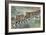 Old London Bridge, C 1600-Peter Jackson-Framed Giclee Print