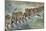 Old London Bridge, C 1600-Peter Jackson-Mounted Giclee Print