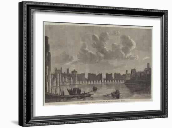 Old London Bridge-Claude de Jongh-Framed Giclee Print