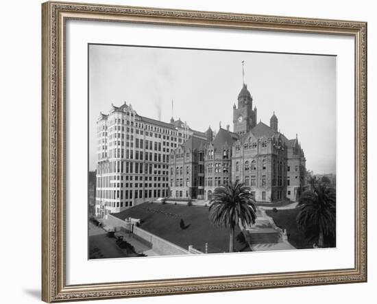 Old Los Angeles Courthouse-null-Framed Photographic Print