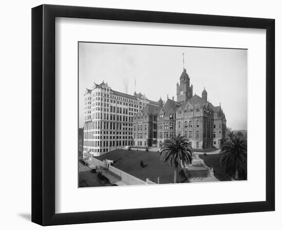 Old Los Angeles Courthouse-null-Framed Photographic Print