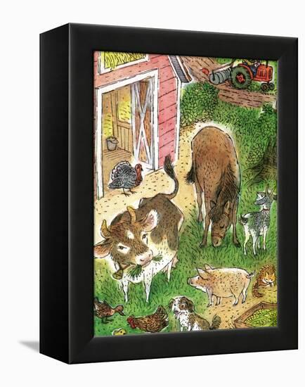 Old Macdonald Had a Farm - Playmate-Valeri Gorbachev-Framed Premier Image Canvas