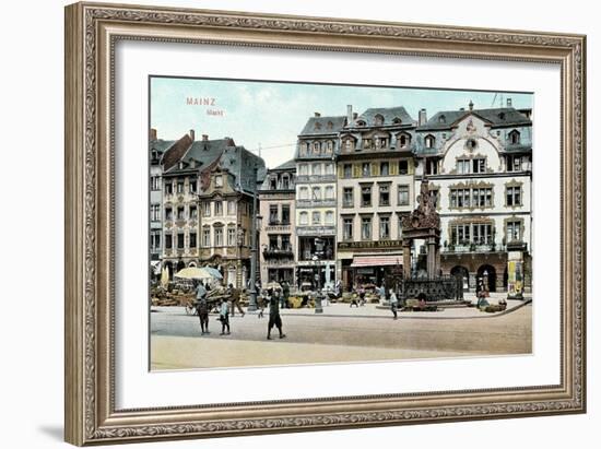 Old Mainz, Germany-null-Framed Art Print