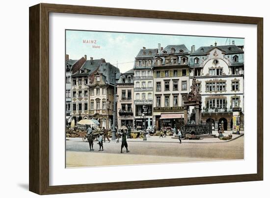 Old Mainz, Germany-null-Framed Art Print