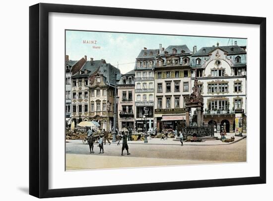 Old Mainz, Germany-null-Framed Art Print