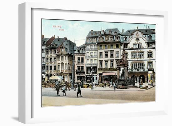 Old Mainz, Germany-null-Framed Art Print
