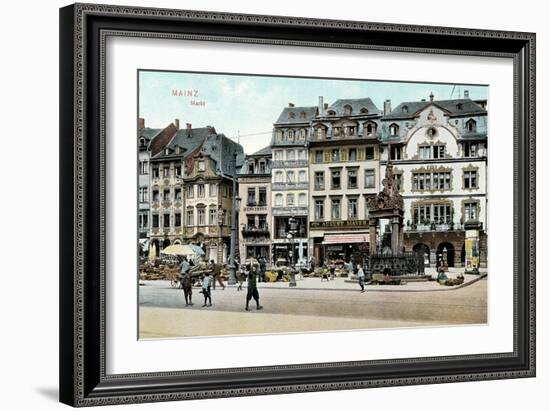 Old Mainz, Germany-null-Framed Art Print