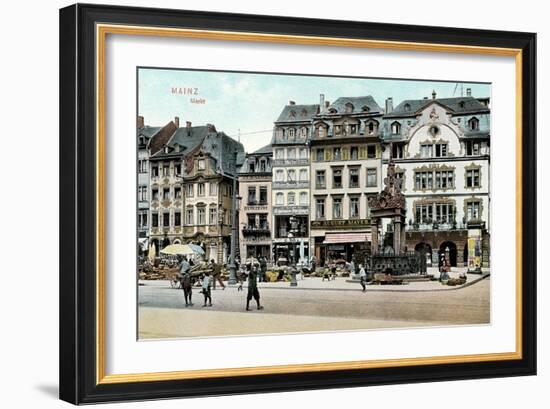 Old Mainz, Germany-null-Framed Art Print