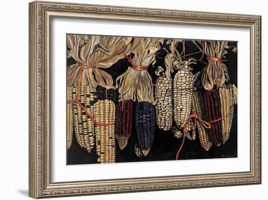 Old Maize Cobs, 2004-Pedro Diego Alvarado-Framed Giclee Print