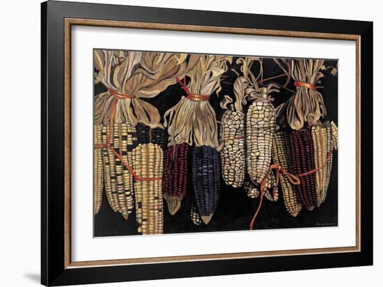 Old Maize Cobs, 2004-Pedro Diego Alvarado-Framed Giclee Print