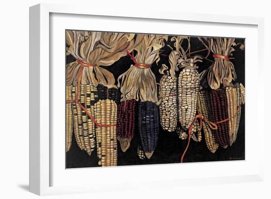 Old Maize Cobs, 2004-Pedro Diego Alvarado-Framed Giclee Print