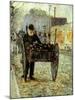 Old Man Carrying Bottles, 1892-Childe Hassam-Mounted Giclee Print