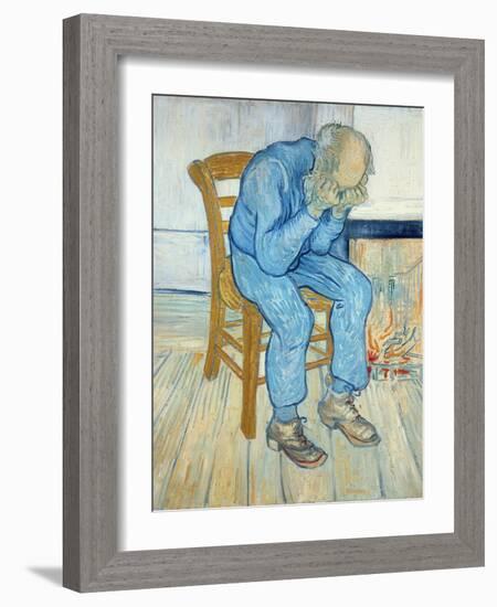 Old Man in Sorrow, 1890-Vincent van Gogh-Framed Giclee Print