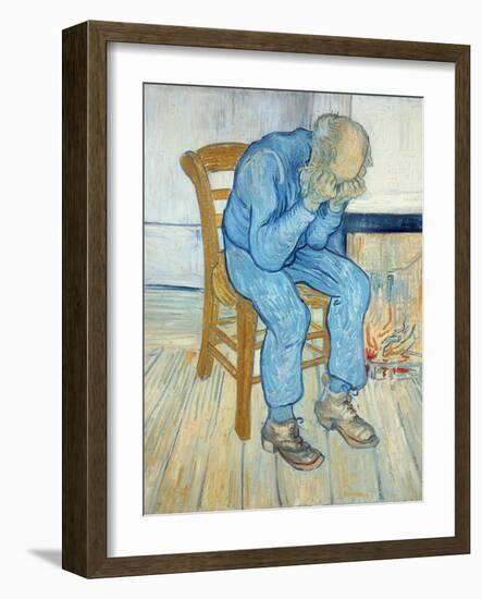 Old Man in Sorrow, 1890-Vincent van Gogh-Framed Giclee Print